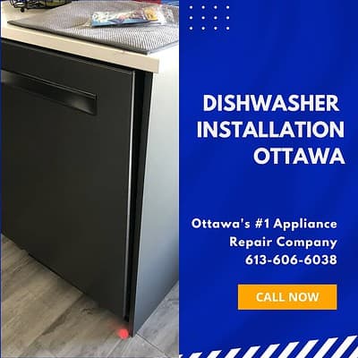dishwasher installation ottawa