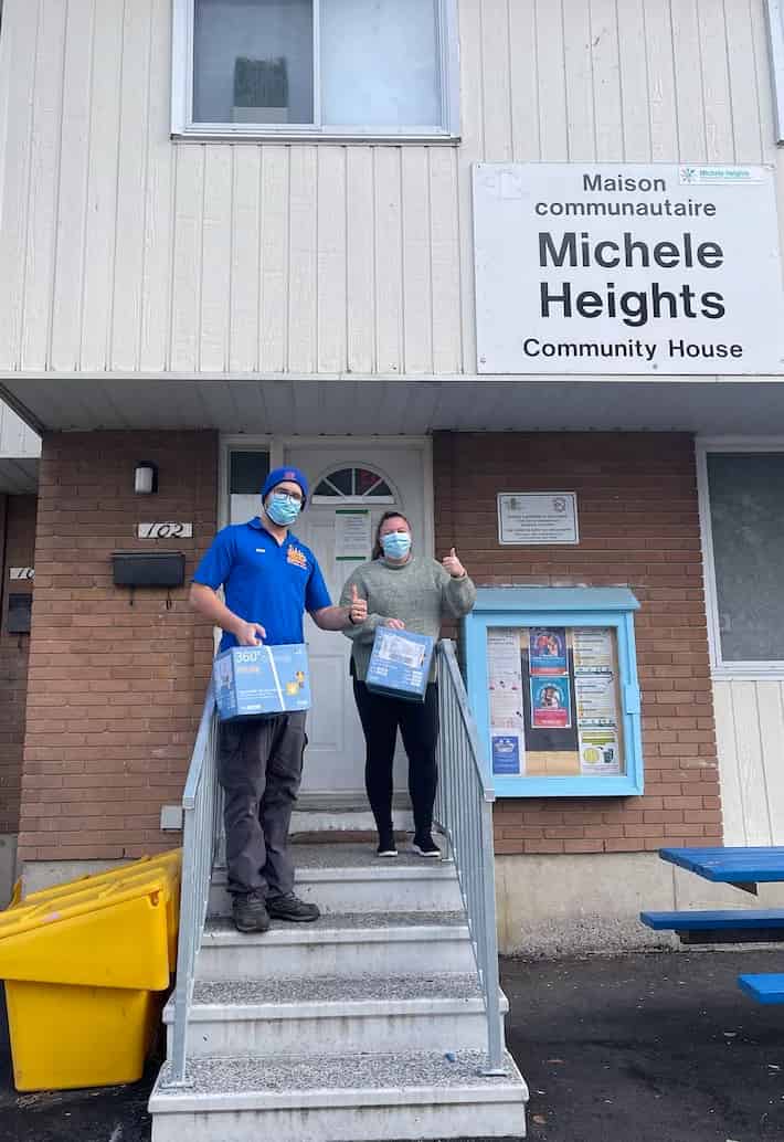 doctor appliance ottawa gives back to the community michele heights community center