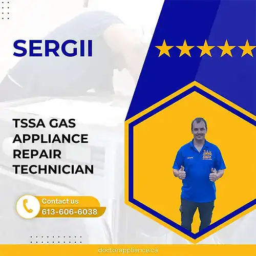 Sergii Gas Appliance Repair Tech