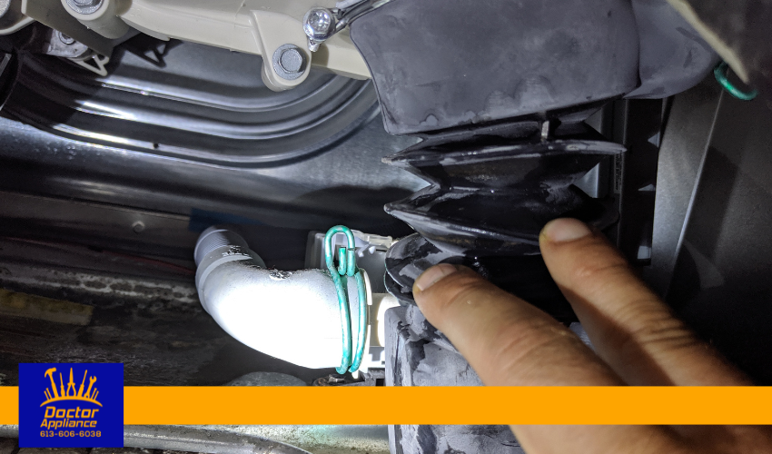 washing machine leaking water