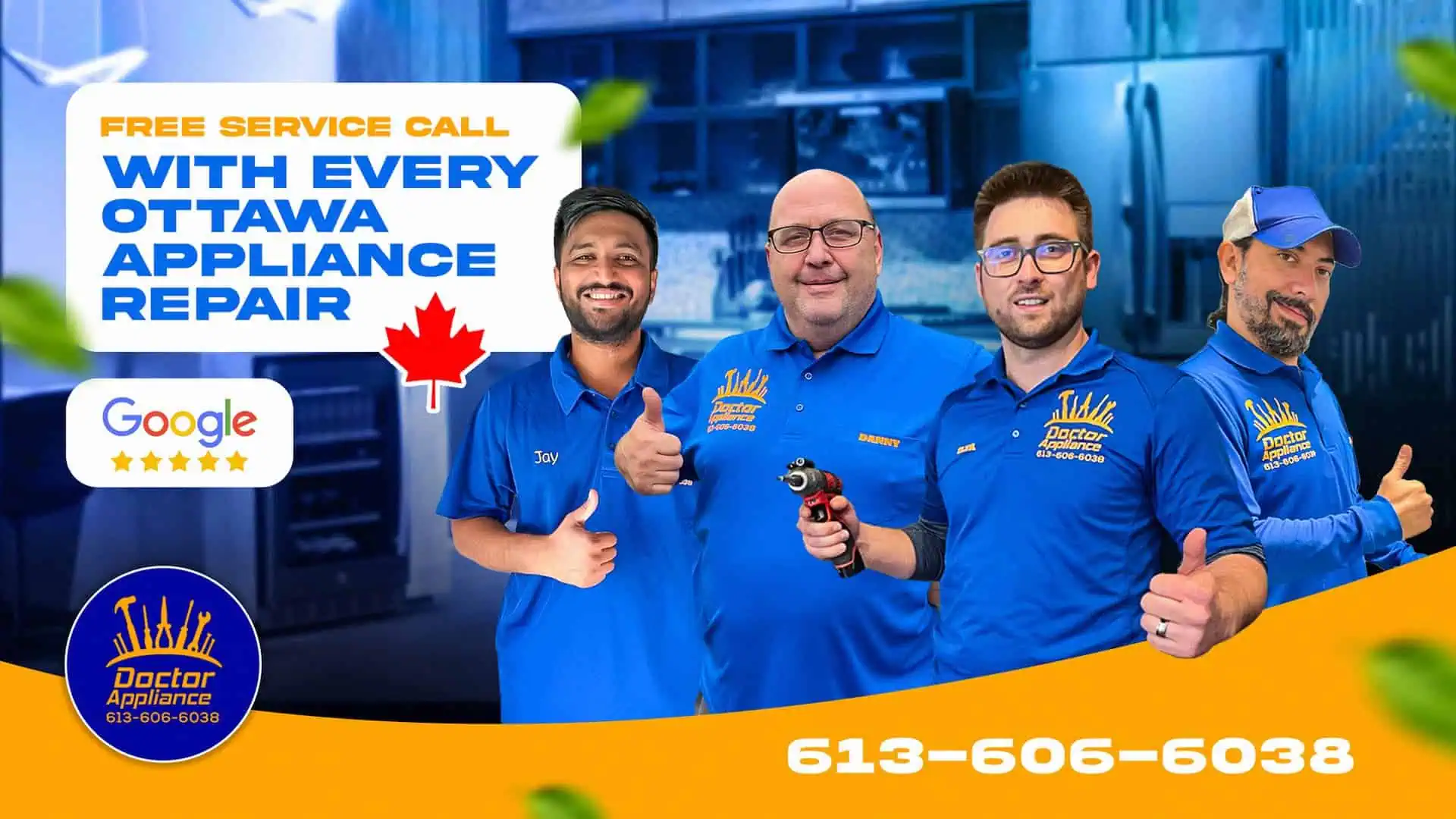 same day doctor appliance repair chelsea quebec