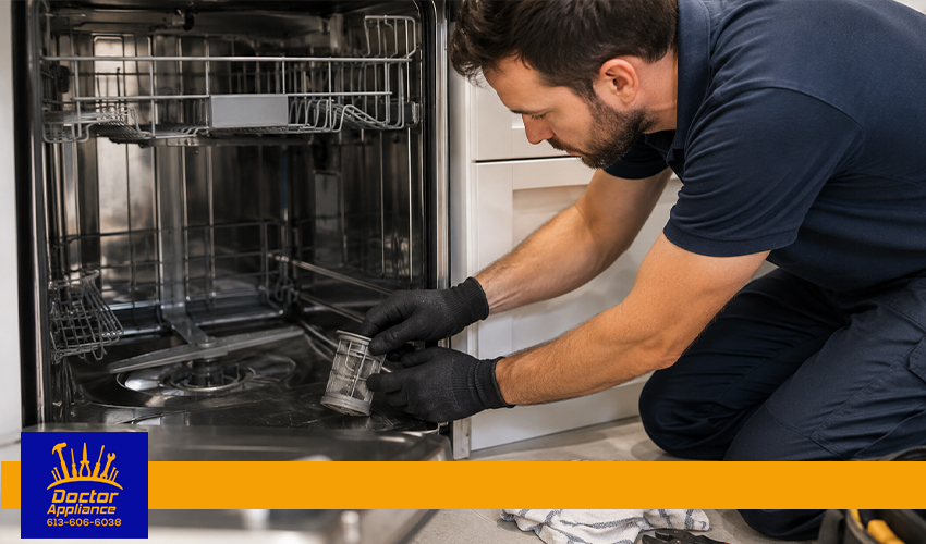 Dishwasher not draining
